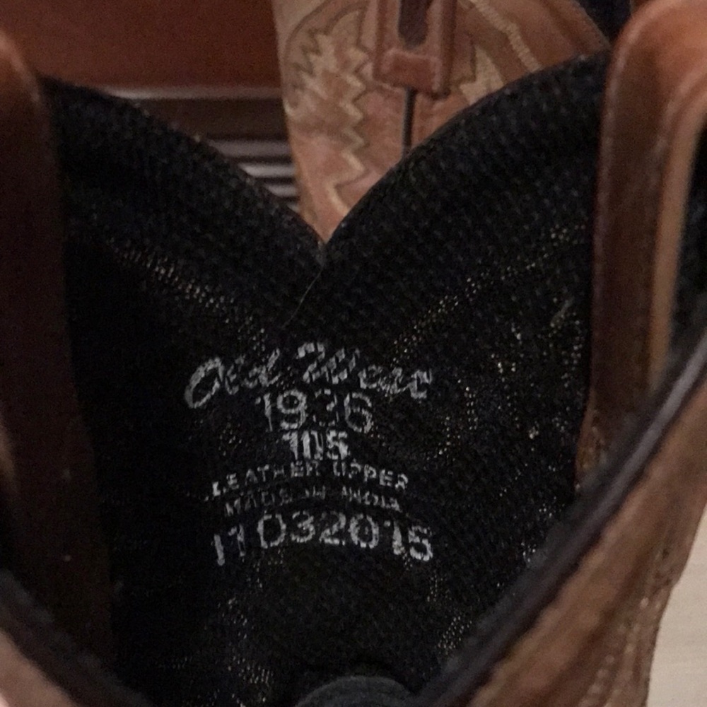Old west boys boots - Picture 4 of 4